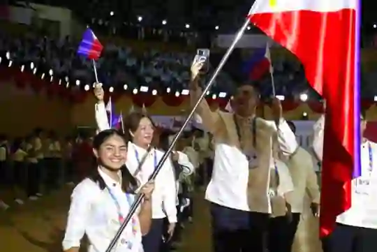 Mojdeh Honored as Flag Bearer for ASEAN Schools Games Opening Ceremony